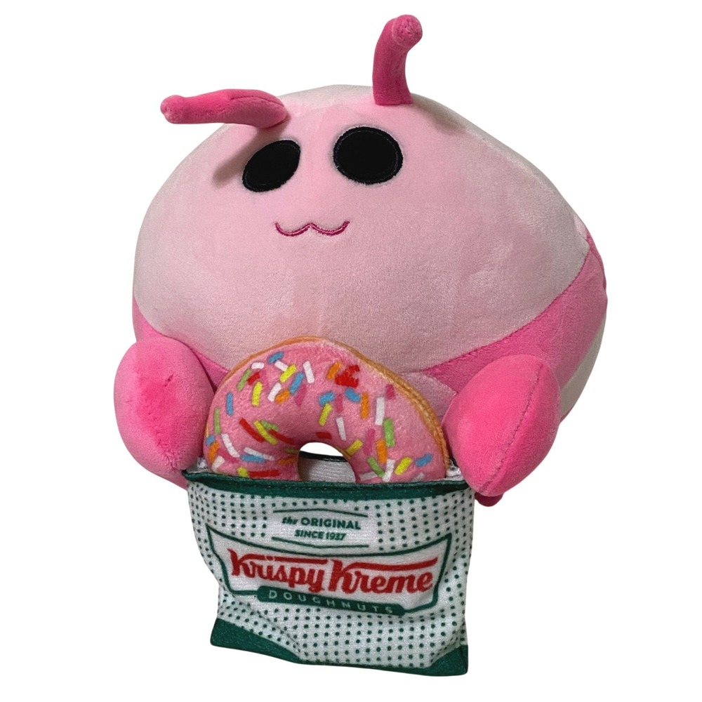 Zuru Snackles Krispy Kreme Lily the Shrimp Plush 6" Doughnut Stuffed Animal